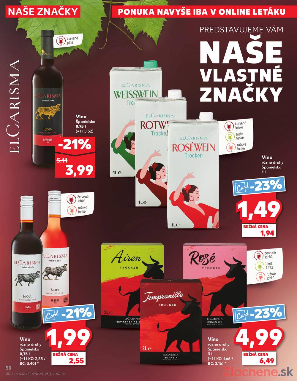 Leták Kaufland - Kaufland 7.8. - 13.8. - Kaufland Bánovce nad Bebravou - strana 50