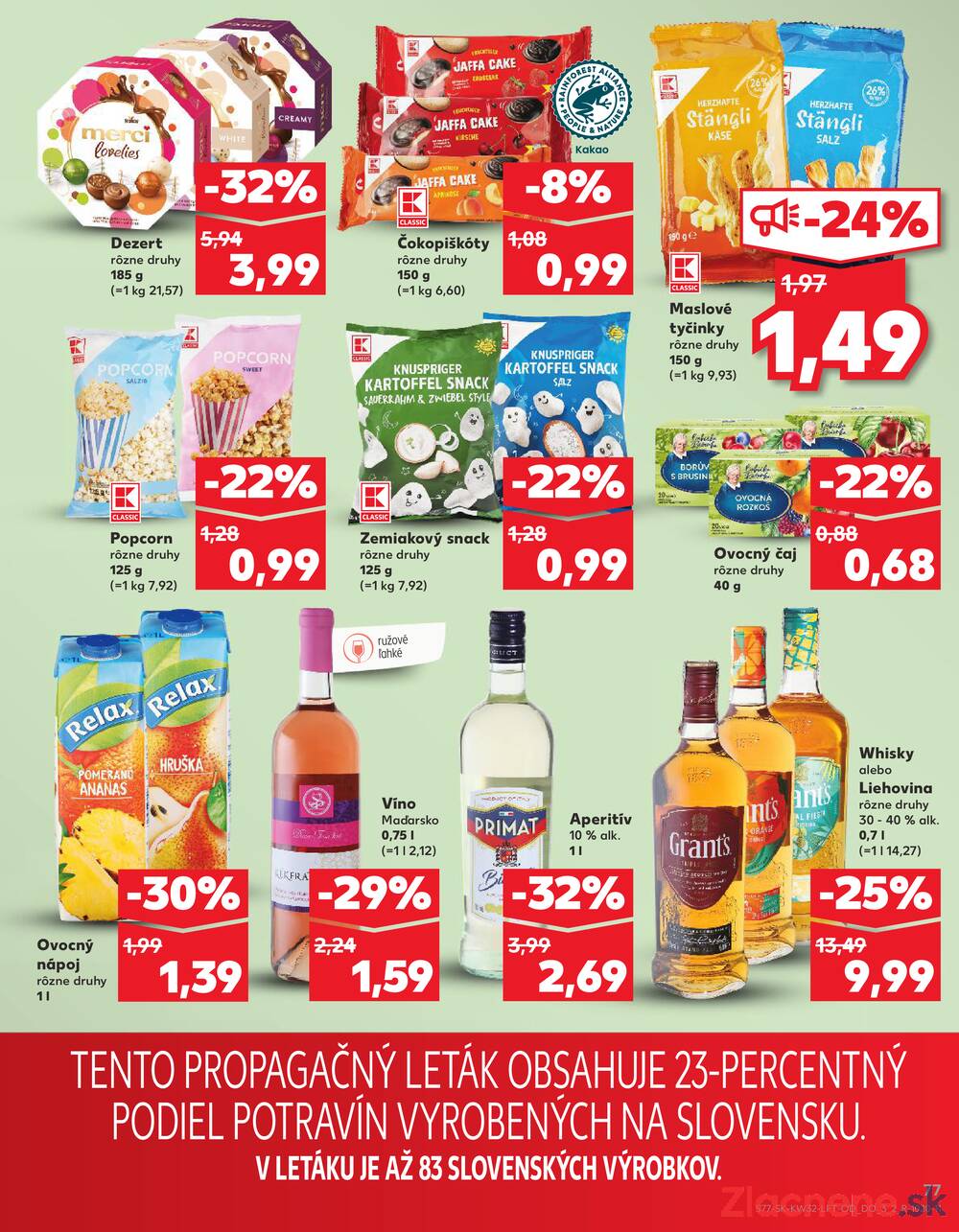 Leták Kaufland - Kaufland 7.8. - 13.8. - Kaufland - Pezinok-Grinava - strana 77