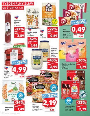 Kaufland 7.8. - 13.8. - Kaufland - Pezinok-Grinava