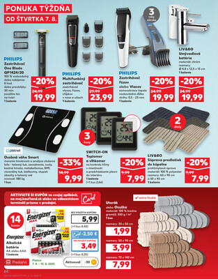 Kaufland 7.8. - 13.8. - Kaufland - Pezinok-Grinava