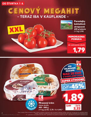 Kaufland 7.8. - 13.8. - Kaufland Prievidza (Necpaly)