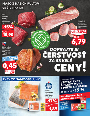 Kaufland 7.8. - 13.8. - Kaufland Prievidza (Necpaly)