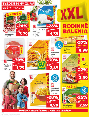 Kaufland 7.8. - 13.8. - Kaufland Prievidza (Necpaly)
