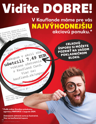 Kaufland 7.8. - 13.8. - Kaufland Prievidza (Necpaly)