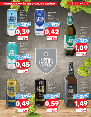Kaufland 7.8. - 13.8. - Kaufland Prievidza (Necpaly)