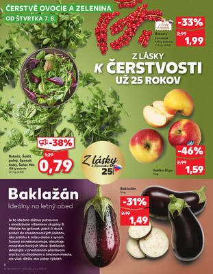 Kaufland 7.8. - 13.8. - Kaufland Nitra-Chrenova