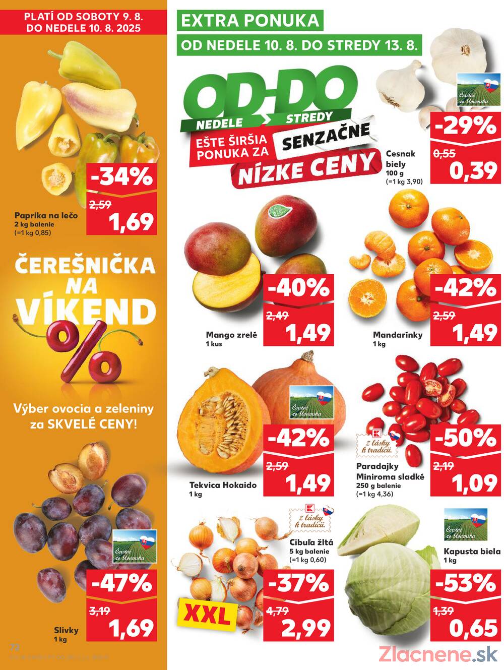 Leták Kaufland - Kaufland 7.8. - 13.8. - Kaufland Komárno - strana 72