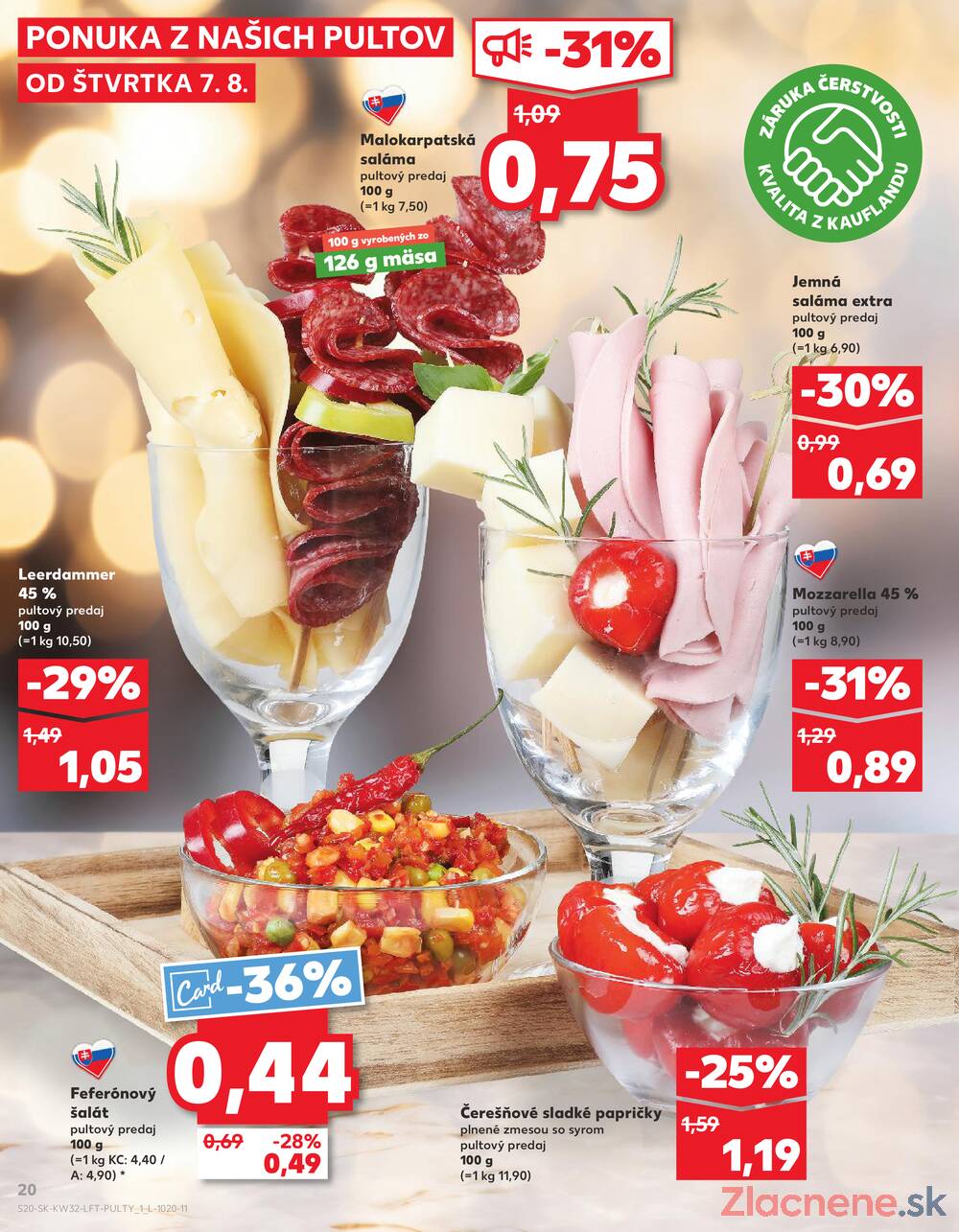 Leták Kaufland - Kaufland 7.8. - 13.8. - Kaufland Čadca - strana 20