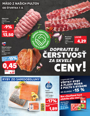 Kaufland 7.8. - 13.8. - Kaufland Považská Bystrica - Centrum