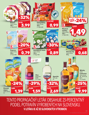 Kaufland 7.8. - 13.8. - Kaufland Nové Zámky