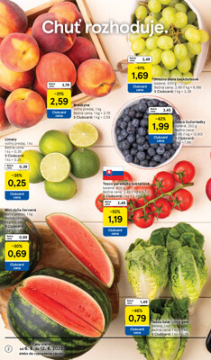 Tesco malé hypermarkety od 6.8. do 12.8.2025
