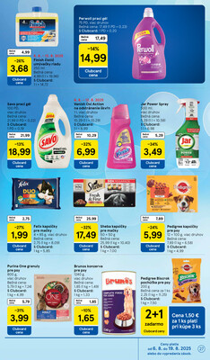 Tesco malé hypermarkety od 6.8. do 12.8.2025