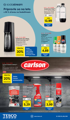 Tesco malé hypermarkety od 6.8. do 12.8.2025