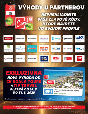 Kaufland 14.8. - 20.8. - Kaufland Brezno