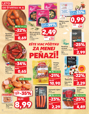 Kaufland 14.8. - 20.8. - Kaufland Dubnica nad Váhom