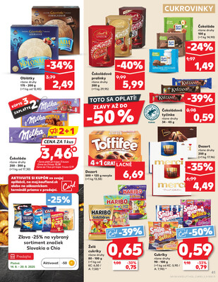 Kaufland 14.8. - 20.8. - Kaufland Dubnica nad Váhom
