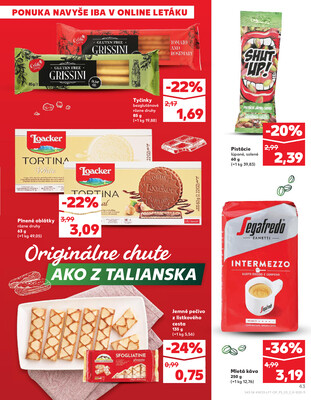 Kaufland 14.8. - 20.8. - Kaufland Dubnica nad Váhom