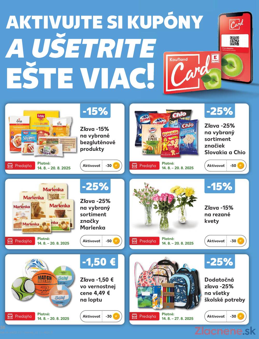 Leták Kaufland - Kaufland 14.8. - 20.8. - Kaufland Rimavská Sobota - strana 38