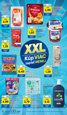 Tesco supermarkety od 13.8. do 19.8.2025