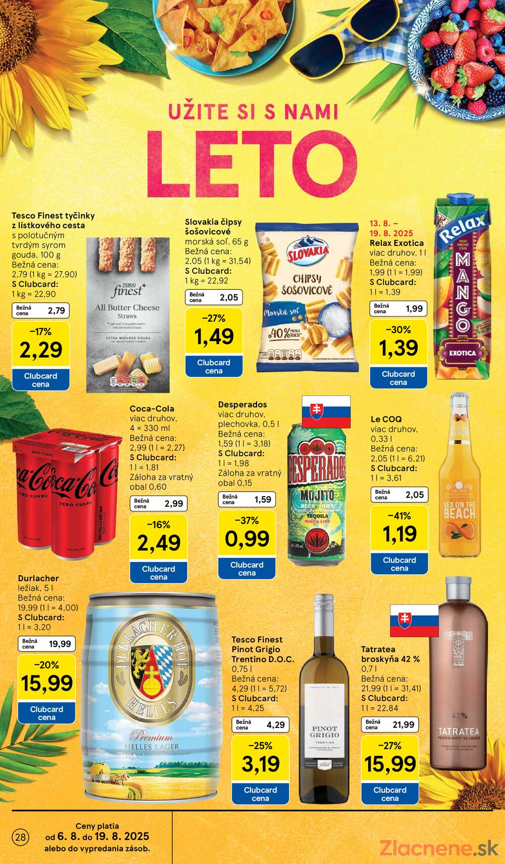 Leták Tesco - Tesco malé hypermarkety od 13.8. do 19.8.2025 - strana 28