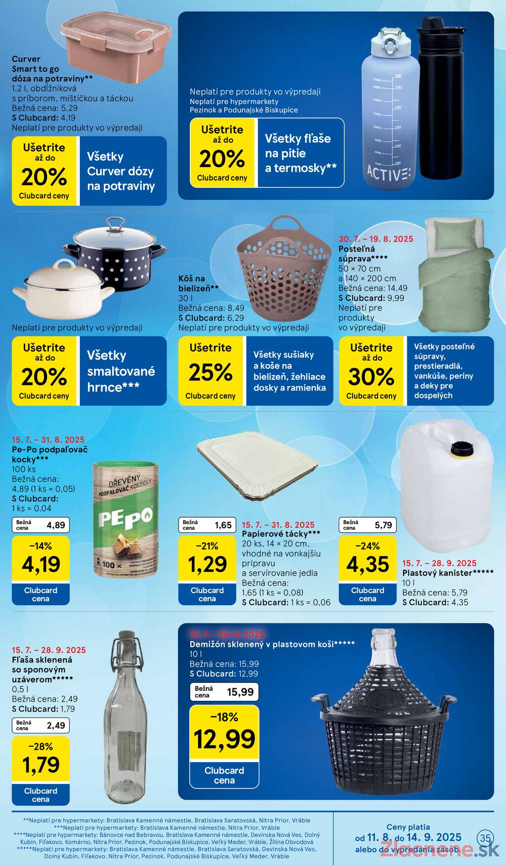 Leták Tesco - Tesco malé hypermarkety od 13.8. do 19.8.2025 - strana 35