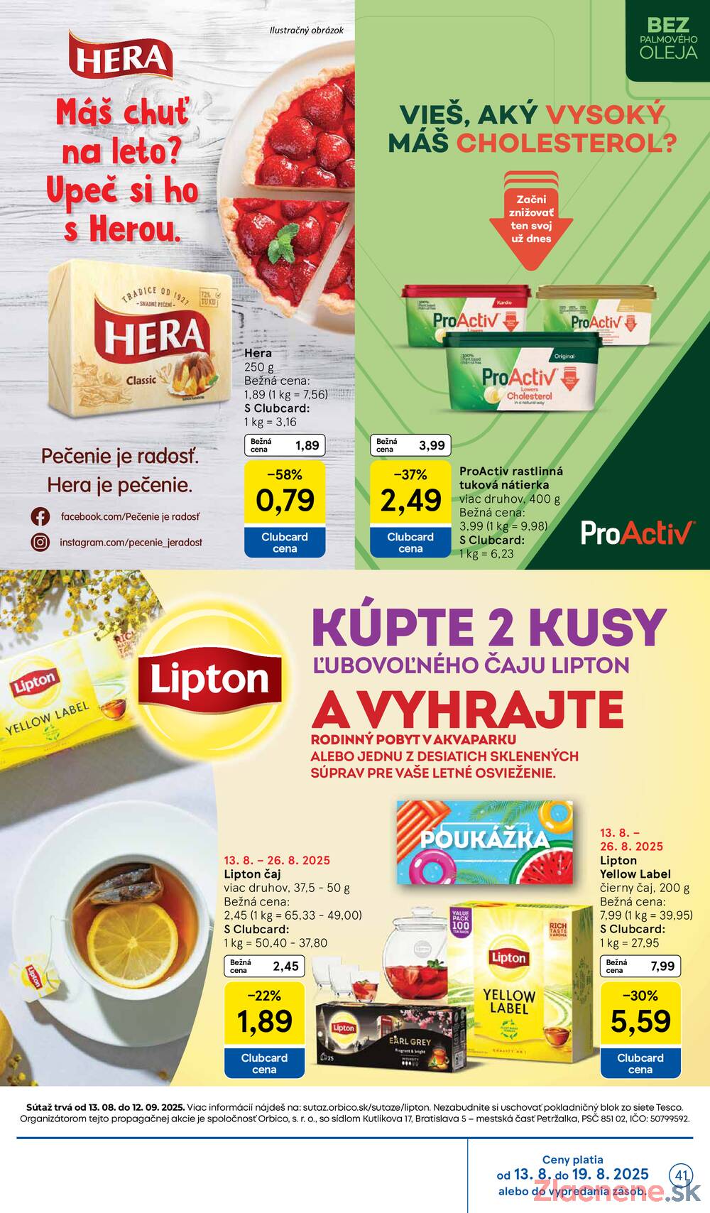 Leták Tesco - Tesco malé hypermarkety od 13.8. do 19.8.2025 - strana 41 Leták Tesco - Tesco malé hypermarkety od 13.8. do 19.8.2025 - strana 41