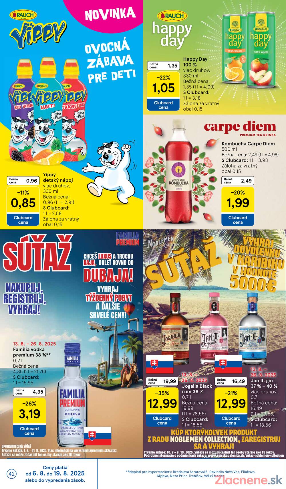 Leták Tesco - Tesco malé hypermarkety od 13.8. do 19.8.2025 - strana 42