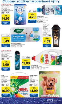 Tesco malé hypermarkety od 13.8. do 19.8.2025