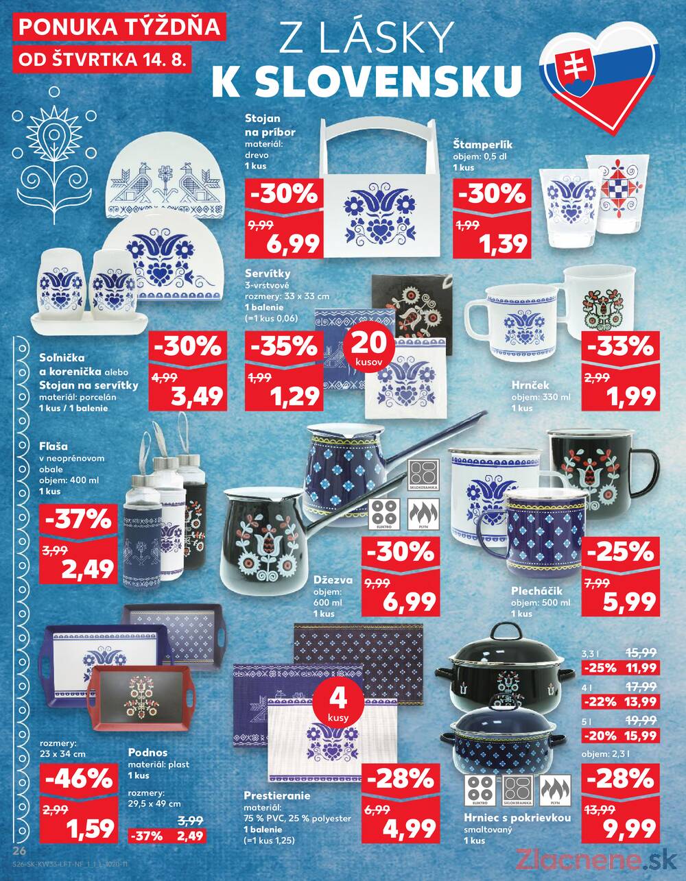 Leták Kaufland - Kaufland 14.8. - 20.8. - Kaufland Trebišov - strana 26