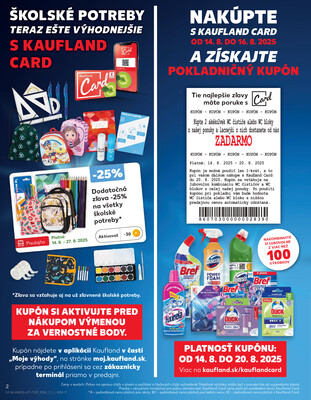 Kaufland 14.8. - 20.8. - Kaufland Rožňava