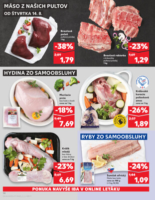 Kaufland 14.8. - 20.8. - Kaufland Bratislava Danubia – Panónska cesta