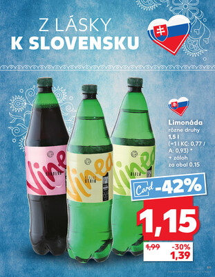 Kaufland 14.8. - 20.8. - Kaufland Bratislava Danubia – Panónska cesta