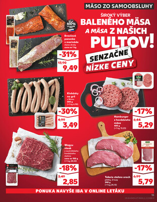 Kaufland 14.8. - 20.8. - Kaufland Prešov - Sekčov 