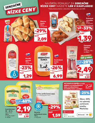 Kaufland 14.8. - 20.8. - Kaufland Prešov - Sekčov 