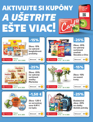 Kaufland 14.8. - 20.8. - Kaufland Prešov - Sekčov 