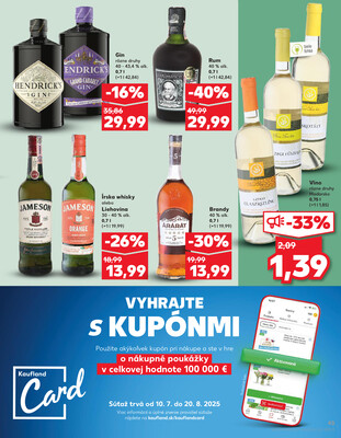 Kaufland 14.8. - 20.8. - Kaufland Prešov - Sekčov 