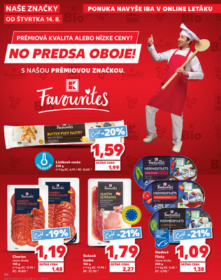 Kaufland 14.8. - 20.8. - Kaufland Prešov - Sekčov 