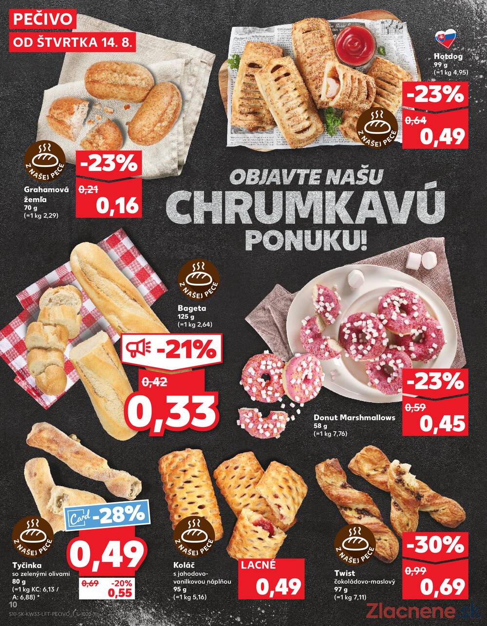 Leták Kaufland - Kaufland 14.8. - 20.8. - Kaufland Prešov - Ľubotice - strana 10