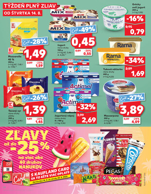 Kaufland 14.8. - 20.8. - Kaufland Čadca