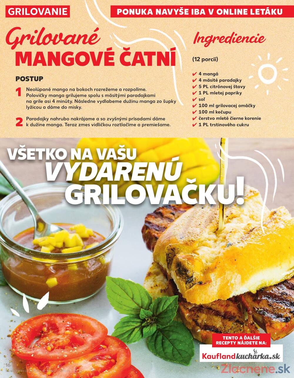 Leták Kaufland - Kaufland 14.8. - 20.8. - Kaufland (Kasárenská, Šamorín) - strana 16