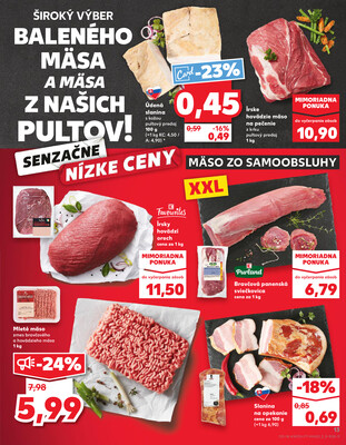 Kaufland 14.8. - 20.8. - Kaufland (Kasárenská, Šamorín)