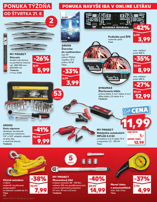 Kaufland 21.8. - 27.8. - Kaufland Brezno