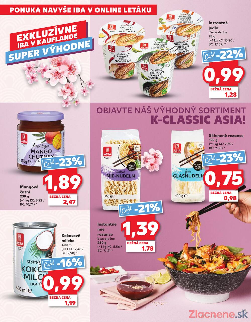 Leták Kaufland - Kaufland 21.8. - 27.8. - Kaufland Bytča - strana 45