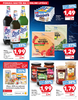 Kaufland 21.8. - 27.8. - Kaufland Bytča