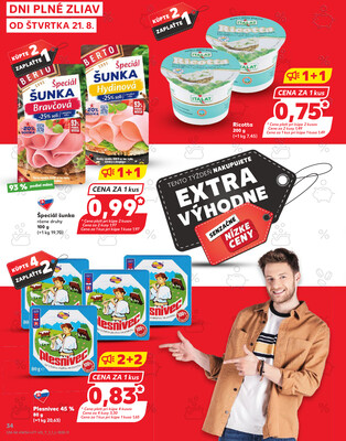 Kaufland 21.8. - 27.8. - Kaufland Bytča