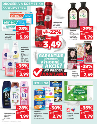 Kaufland 21.8. - 27.8. - Kaufland Bytča