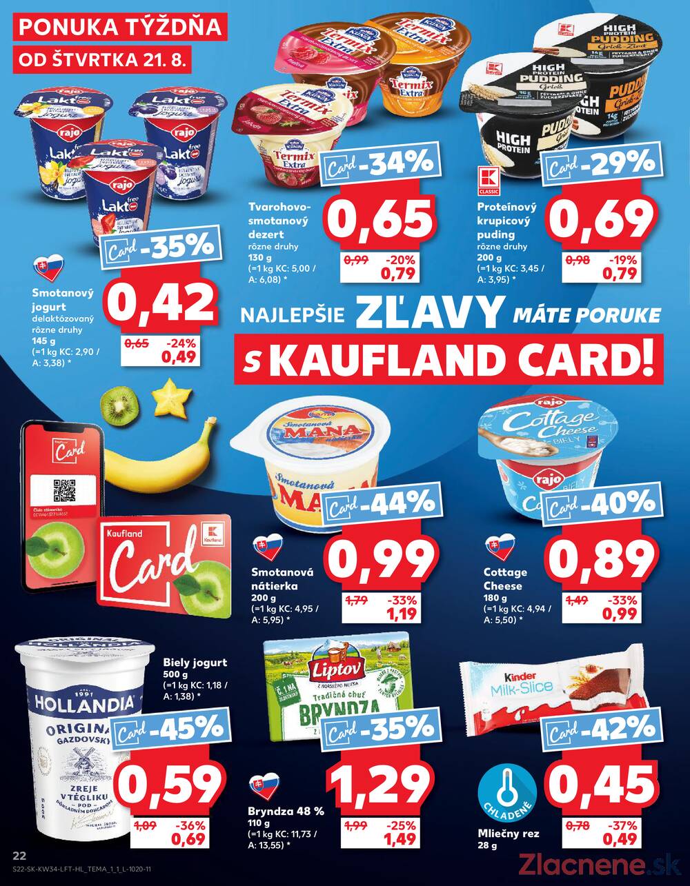 Leták Kaufland - Kaufland 21.8. - 27.8. - Kaufland Humenné - strana 22