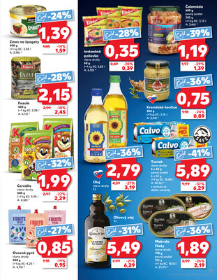 Kaufland 21.8. - 27.8. - Kaufland Vranov nad Topľou