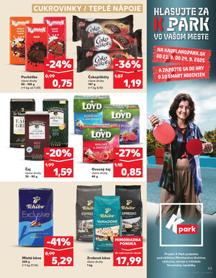 Kaufland 21.8. - 27.8. - Kaufland Vranov nad Topľou