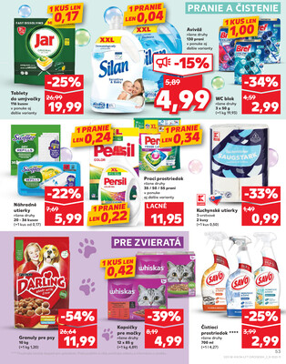 Kaufland 21.8. - 27.8. - Kaufland Vranov nad Topľou
